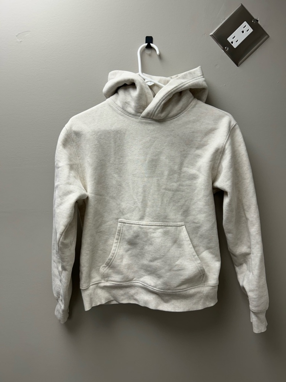TNA Sweatfleece Cozy Fleece Perfect Fit Heather‎ Oatmeal Hoodie